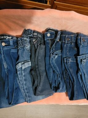 Lot of Blue Denim Jeans - Girls 3T